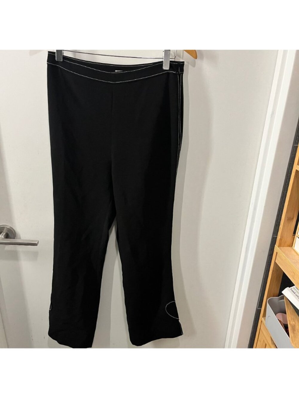 Cinq à Sept‎ Black  Annie Heart Pants Size 6 - Picture 7 of 9